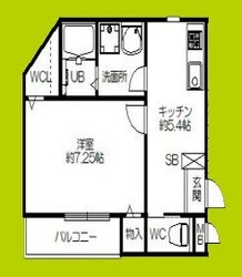 エミュール古川橋の物件間取画像